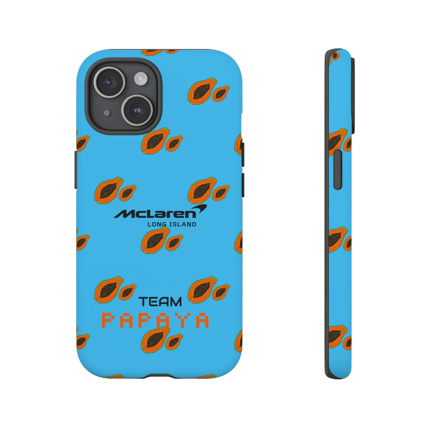McLaren Long Island Team Papaya Impact-Resistant Phone Case - Sleek & Stylish