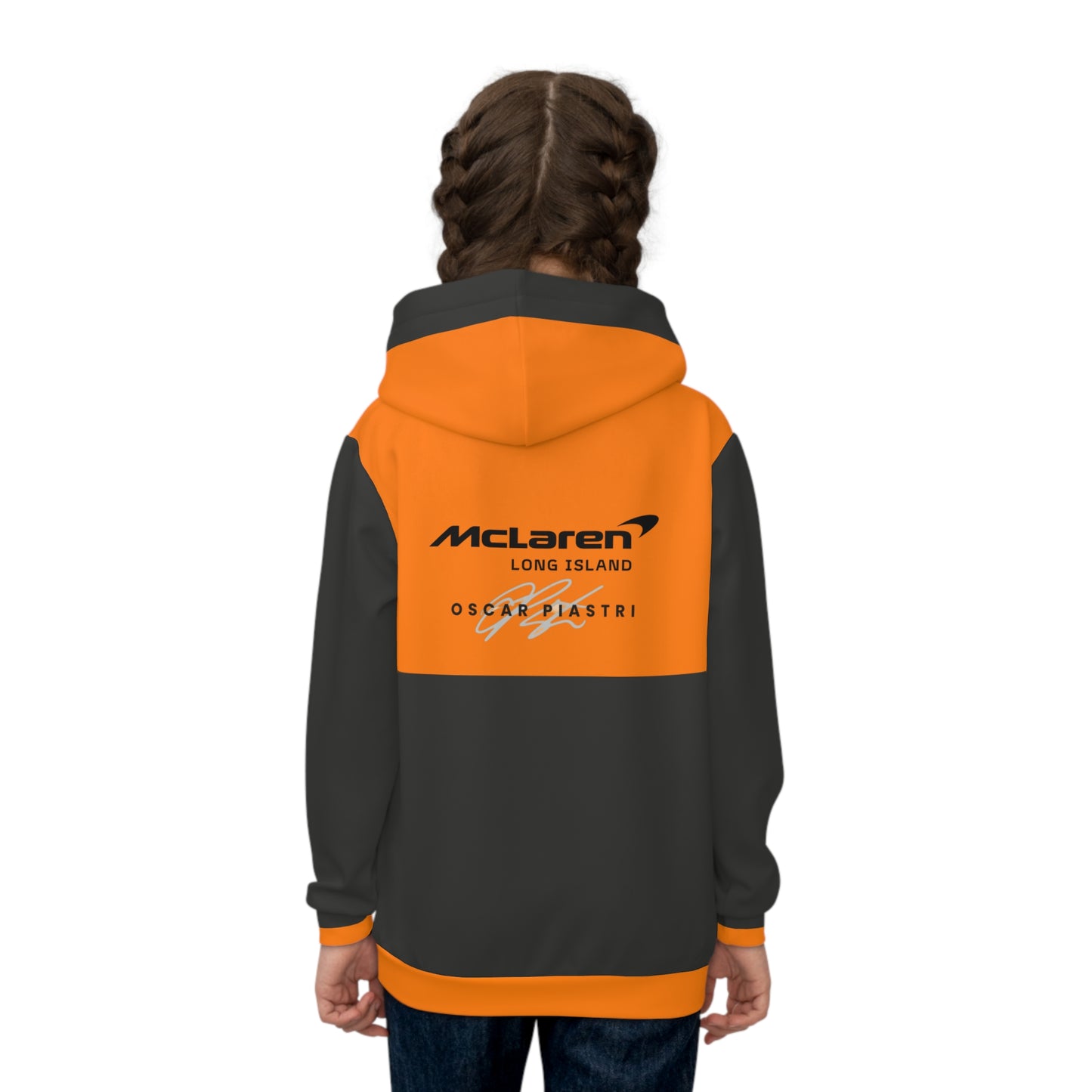 McLaren Long Island F1 Oscar Piastri inspired Children's Hoodie - Comfort and Style for Kids