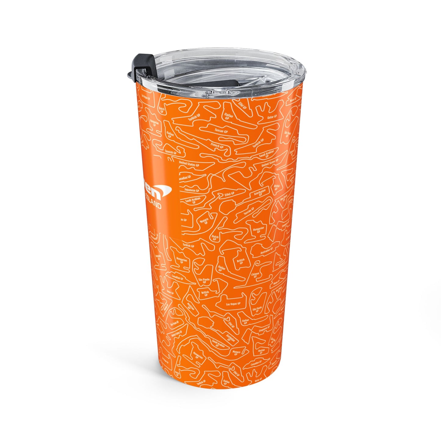 McLaren Long Island Orange Papaya F1 Track 20oz Tumbler
