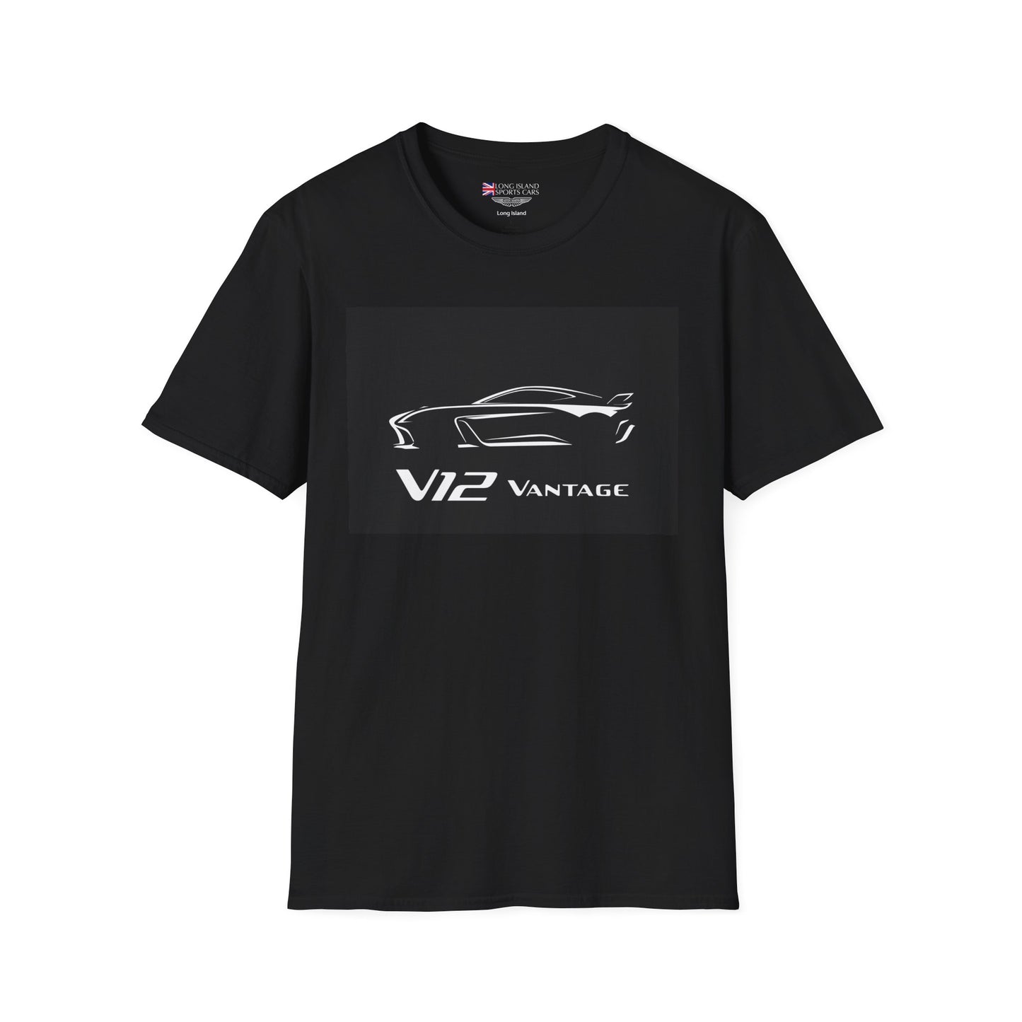 Aston Martin Long Island V12 Vantage silhouette -Inspired Unisex T-Shirt