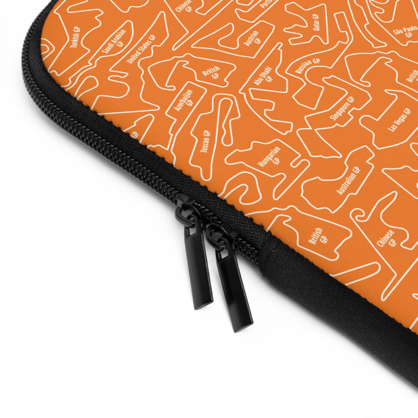 Long Island Sports Cars |McLaren Long Island | F1 Racetrack Laptop Sleeve