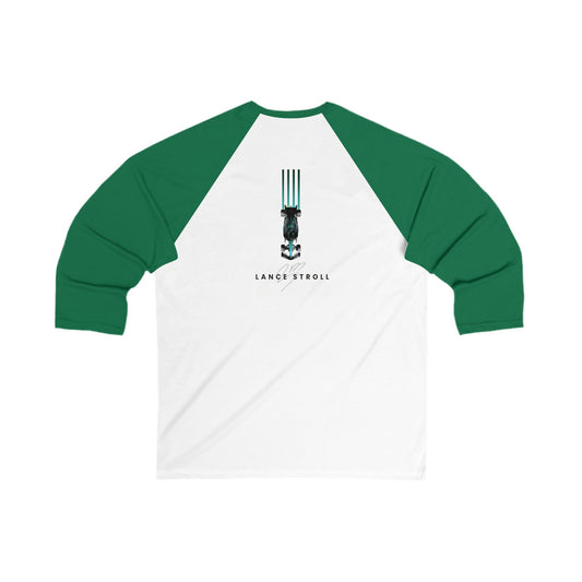 Aston Martin Long island / Lance Stroll F1 Team Inspired Stylish Unisex Baseball Tee, Casual Retro Top