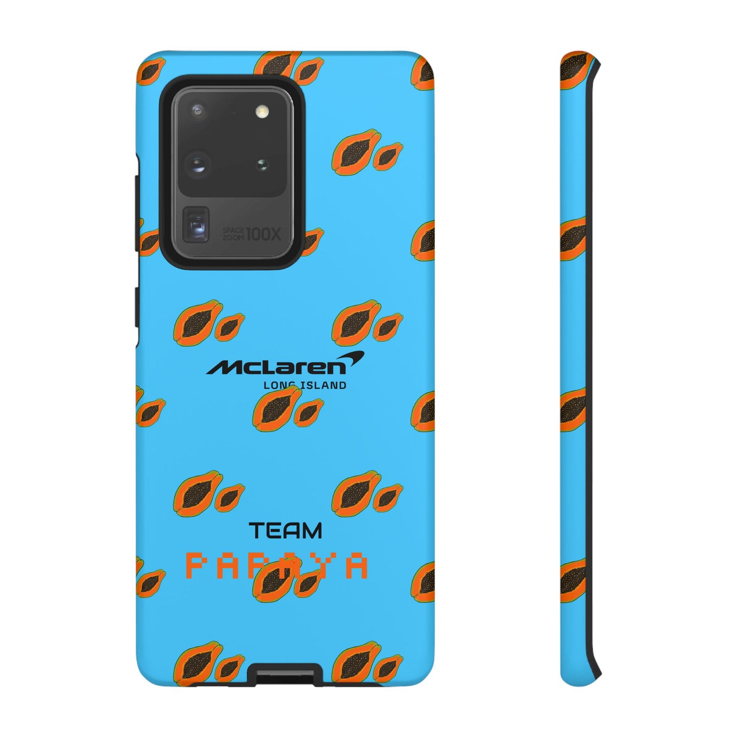 McLaren Long Island Team Papaya Impact-Resistant Phone Case - Sleek & Stylish