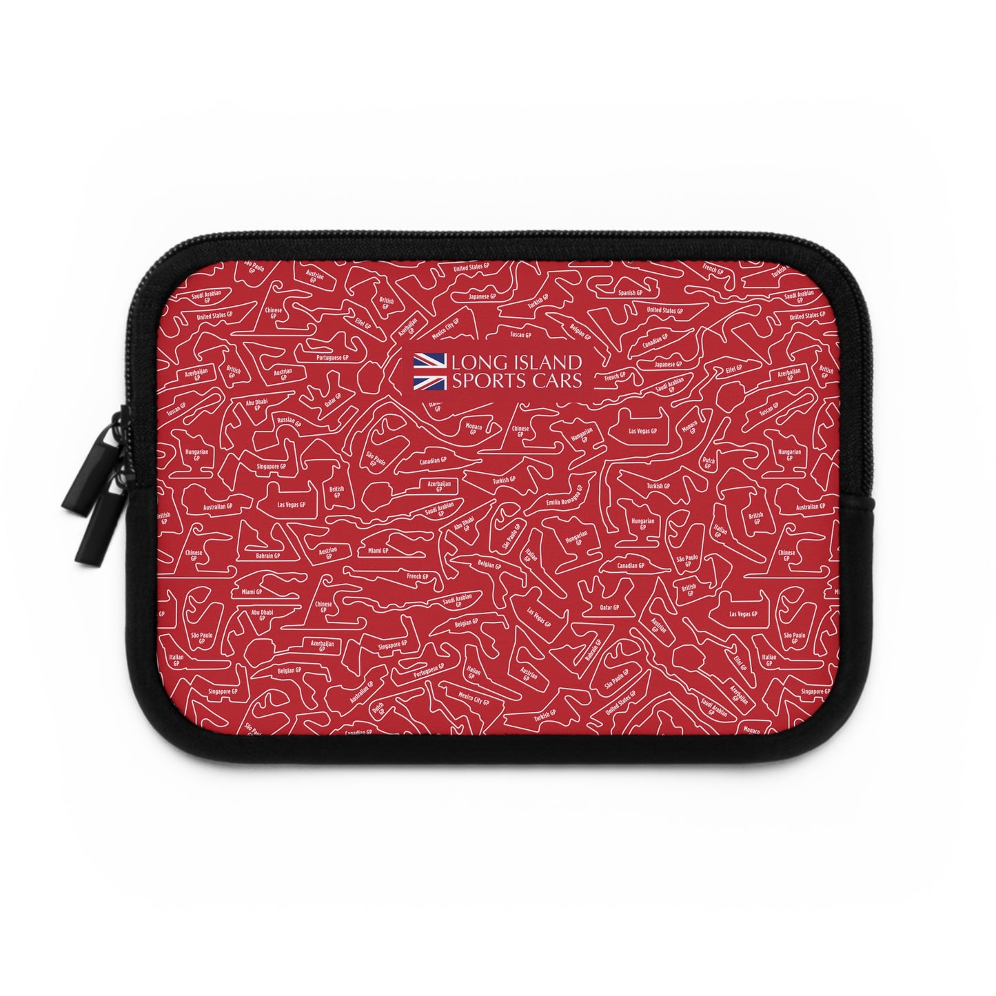 Long Island Sports Cars F1 Racetrack Laptop Sleeve