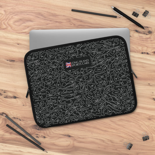 Long Island Sports Cars F1 Racetrack Laptop Sleeve