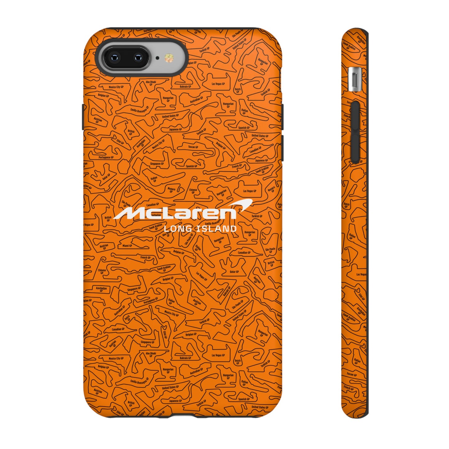 McLaren Long Island F1 race Track Inspired Impact-Resistant Phone Case