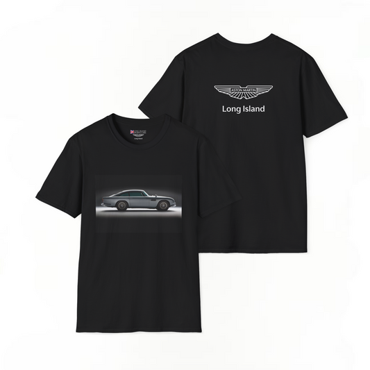 Aston Martin Long Island DB5 Bond-Inspired Unisex T-Shirt