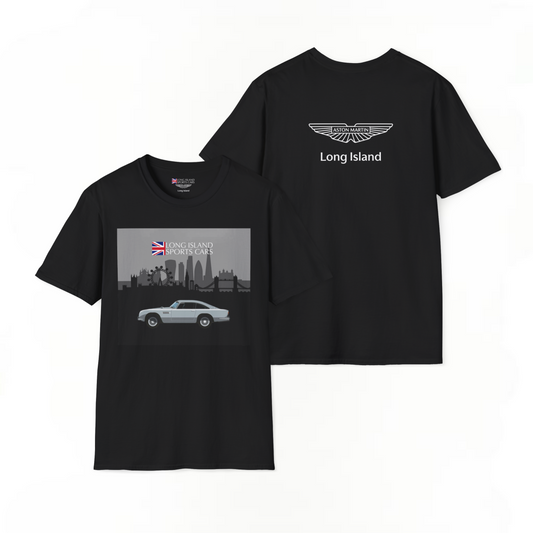 Aston Martin Long Island DB5 London Bond-Inspired Unisex T-Shirt