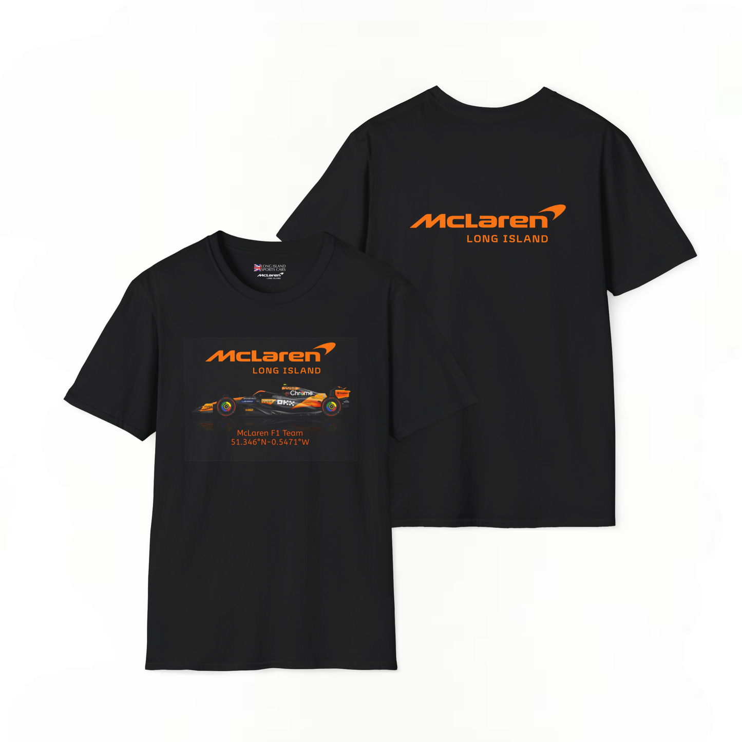 McLaren Long Island F1 Inspired Unisex T-Shirt