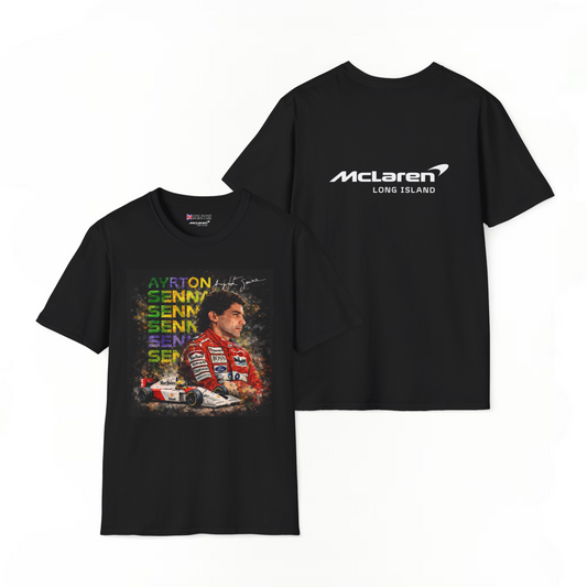 McLaren Long Island Ayrton Senna Inspired Unisex T-Shirt