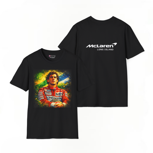 McLaren Long Island "Always Senna" Ayrton Senna Inspired Unisex T-Shirt