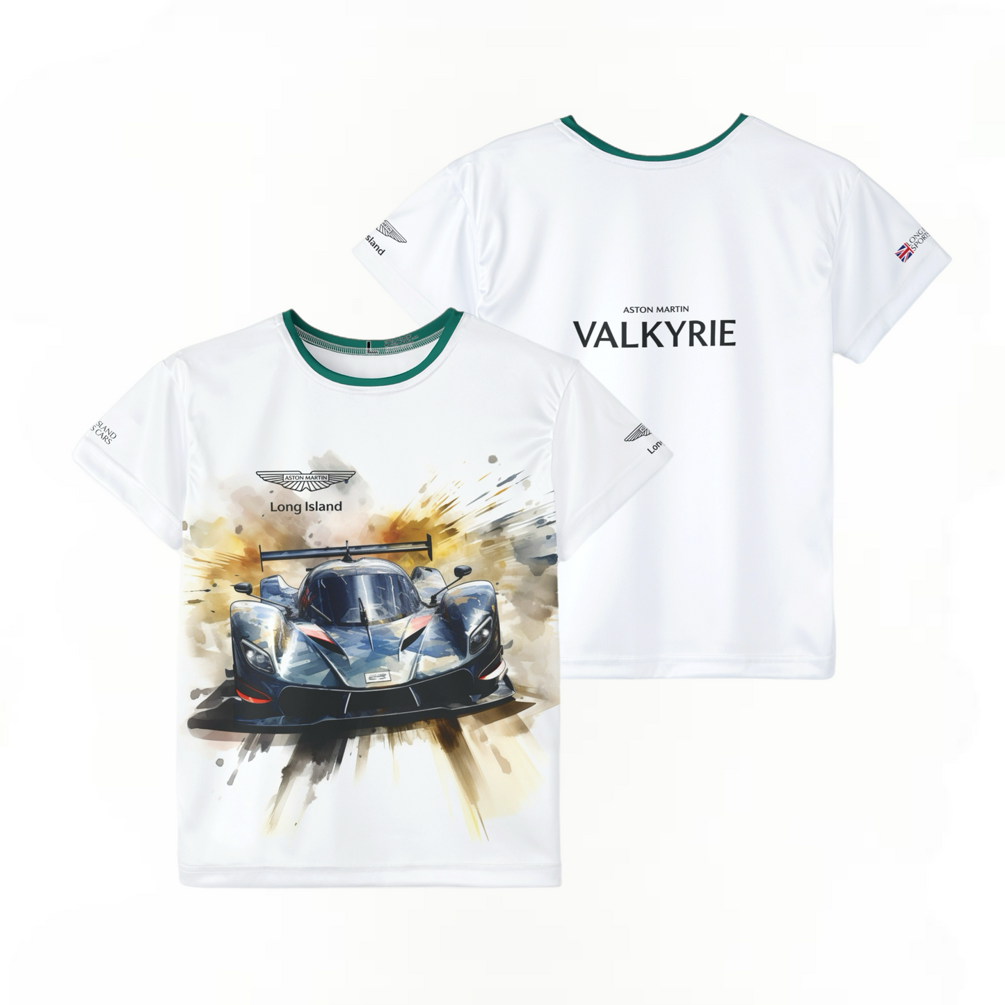 Kids Sports Jersey - AM VALKYRIE Design for Young Speed Enthusiasts