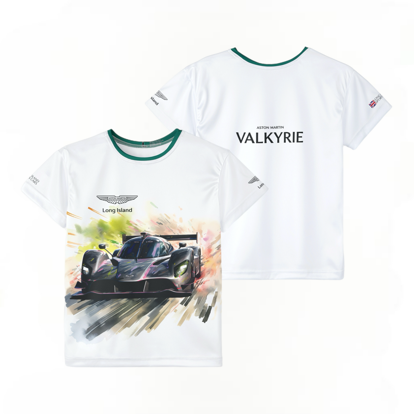 Kids Sports Jersey - AM VALKYRIE Design for Young Speed Enthusiasts