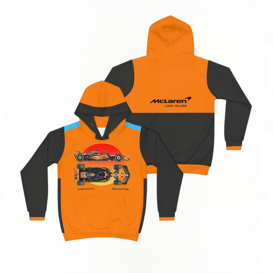 McLaren Long Island F1 inspired Children's Hoodie - Comfort and Style for Kids