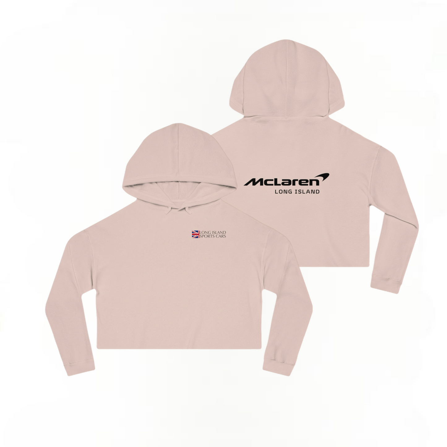McLaren Long Island Women’s Cropped Hooded Sweatshirt Multiple colors