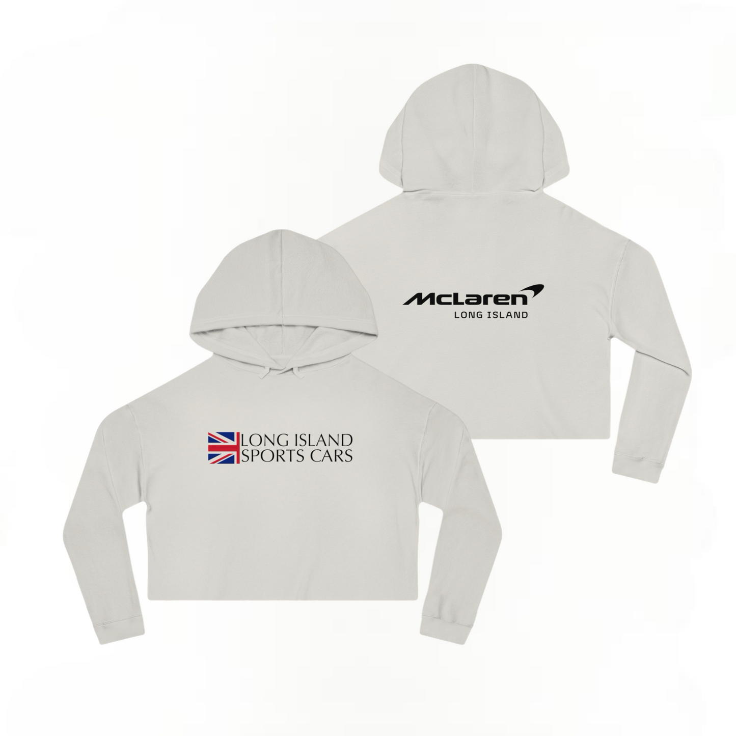 McLaren Long Island Women’s Cropped Hooded Sweatshirt Multiple colors
