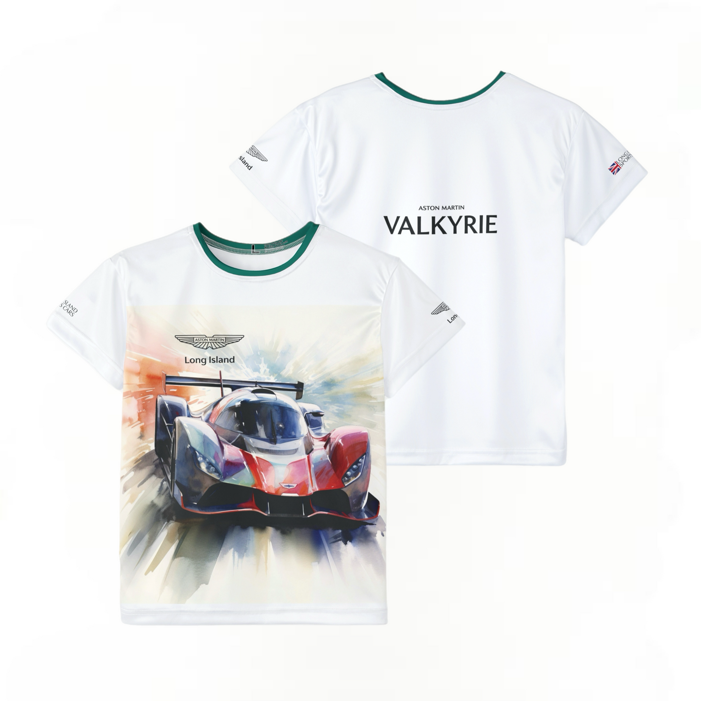 Kids Sports Jersey - AM VALKYRIE Design for Young Speed Enthusiasts