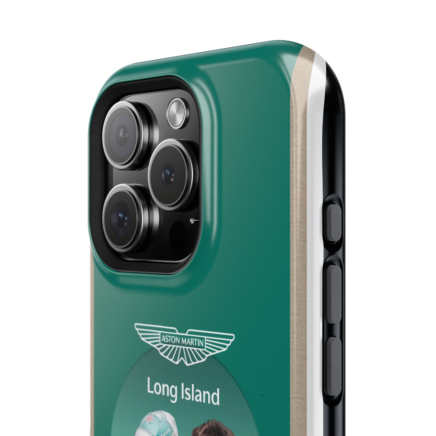 Aston Martin Long Island F1 inspired Lance Stroll Impact-Resistant Phone Case - Sleek & Stylish