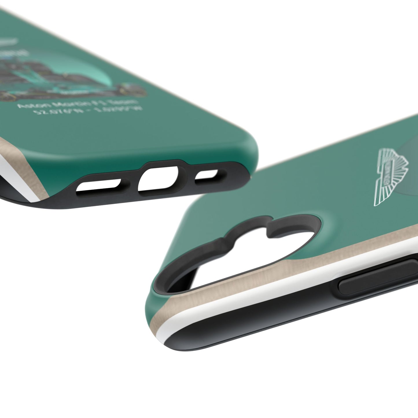 Aston Martin Long Island Formula 1 inspired Impact-Resistant Phone Case - Sleek & Stylish