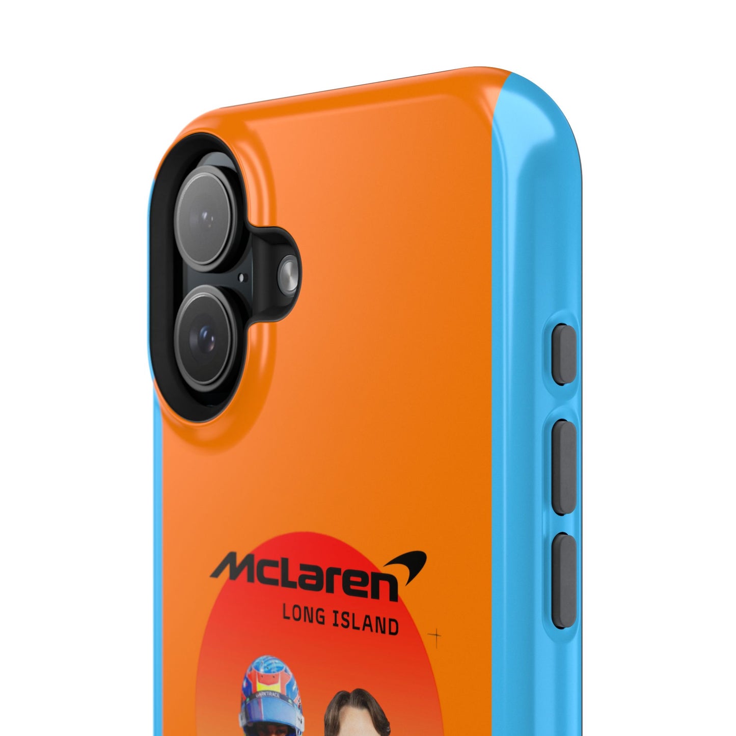 McLaren Long Island McLaren F1 inspired Oscar Piastri Impact-Resistant Phone Case - Sleek & Stylish