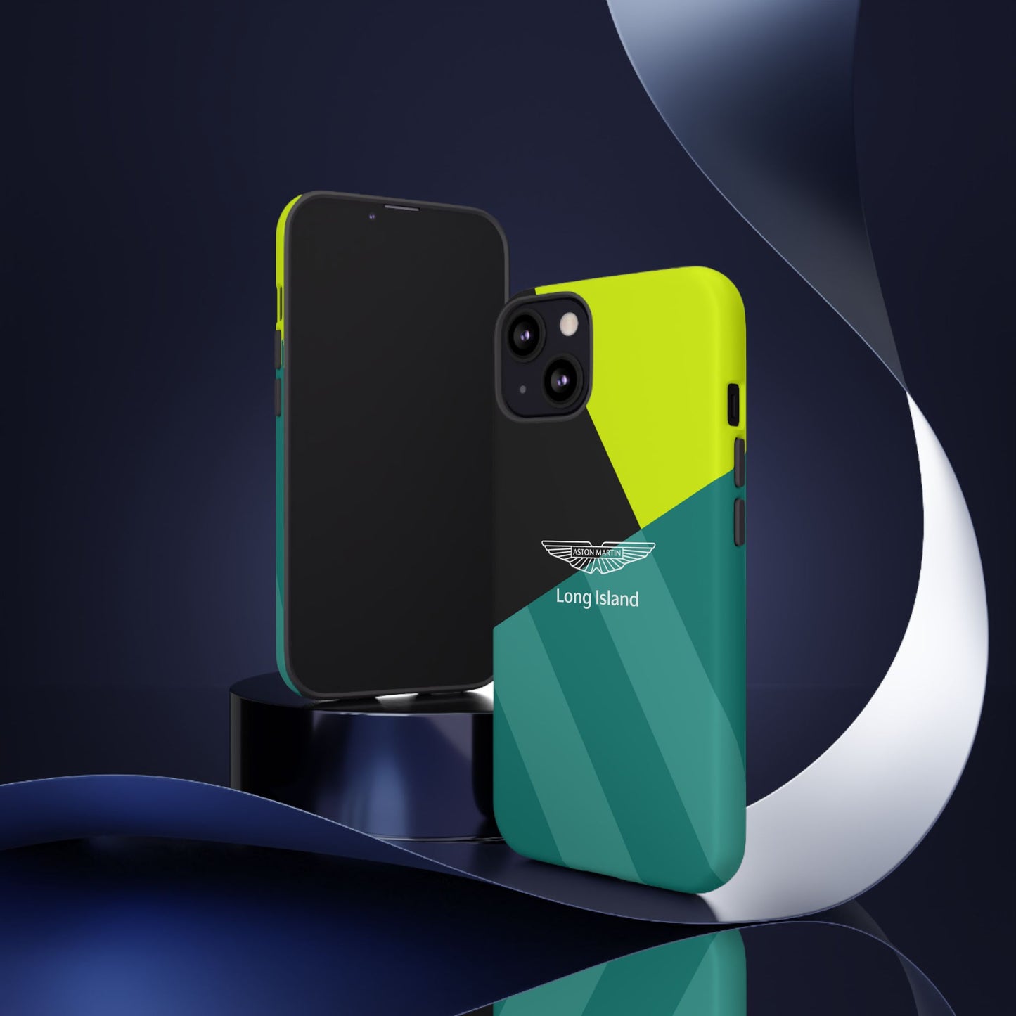Aston Martin Long Island Impact-Resistant Phone Case | Durable Protection for Car Enthusiasts