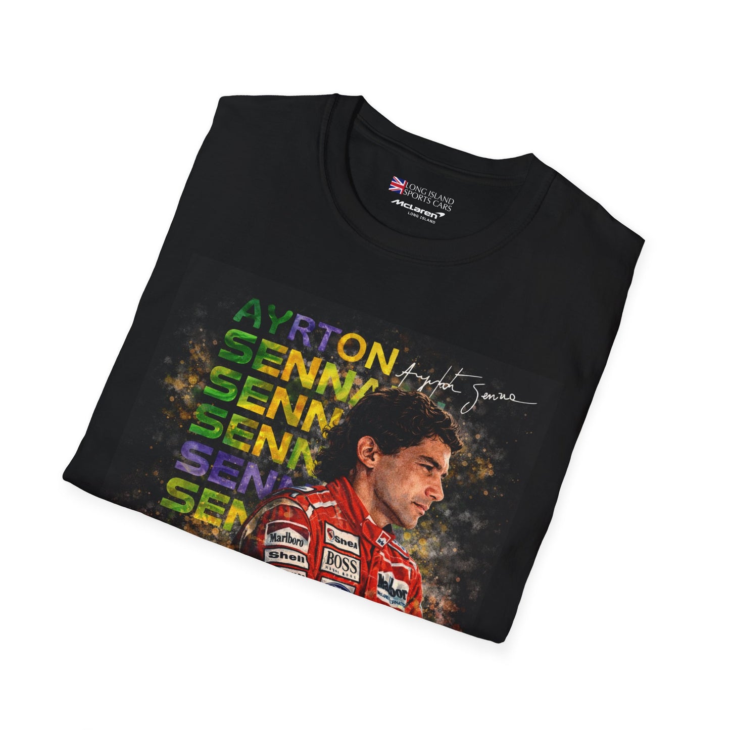 McLaren Long Island Ayrton Senna Inspired Unisex T-Shirt