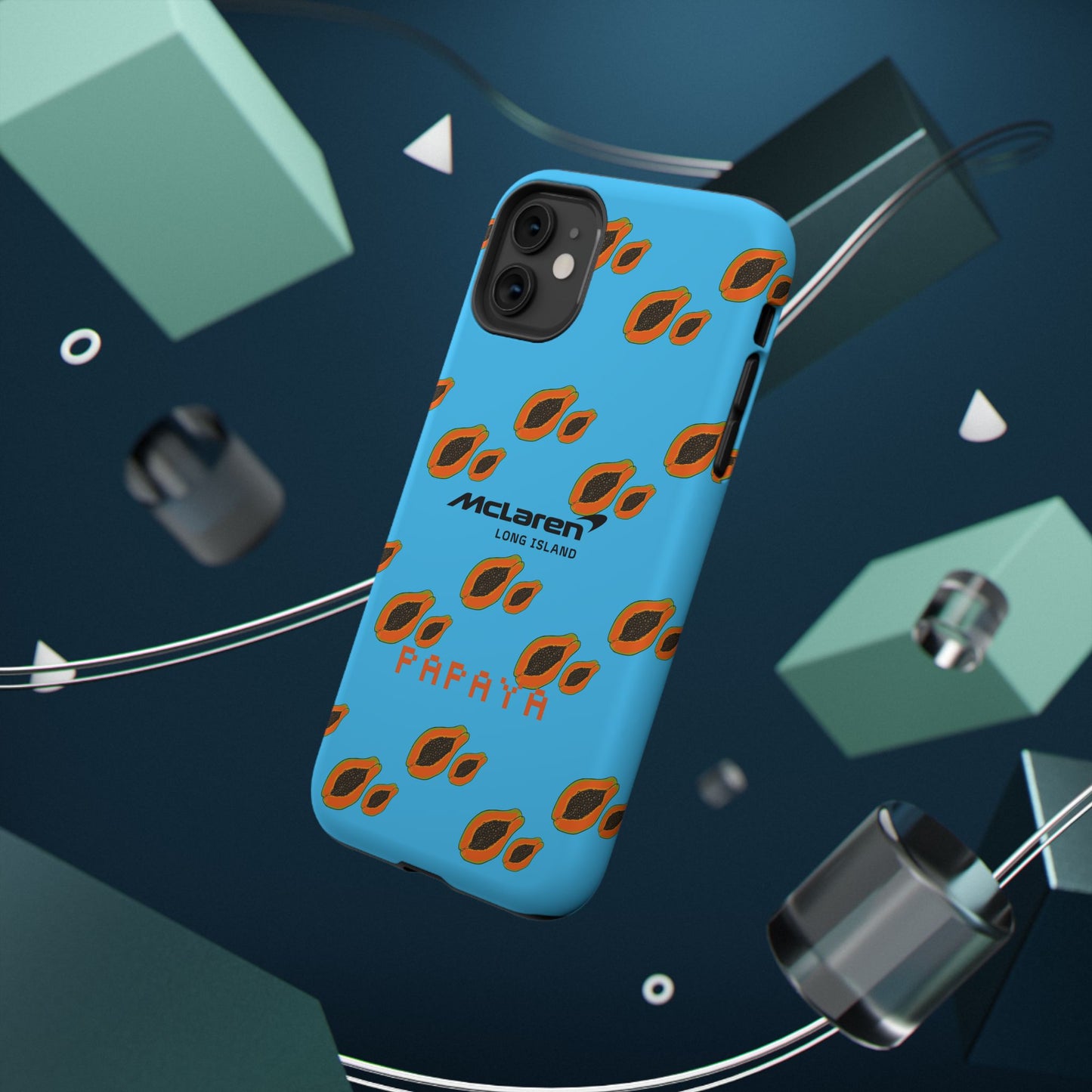 McLaren Long Island Papaya Impact-Resistant Phone Case - Sleek & Stylish