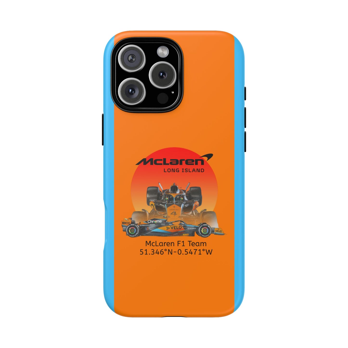 McLaren Long Island Formula 1 inspired Impact-Resistant Phone Case - Sleek & Stylish