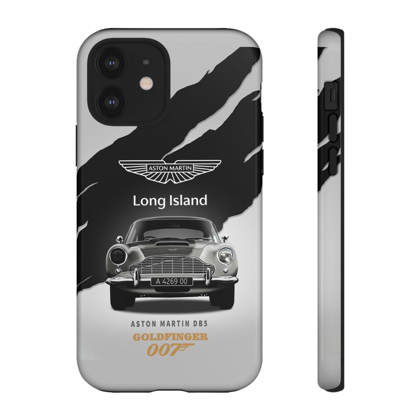 Aston Martin Long Island Phone Case Aston Martin DB5 Goldfinger 007 inspired Phone case (iPhone 8-17)