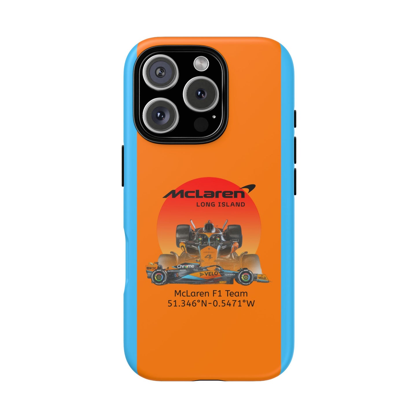 McLaren Long Island Formula 1 inspired Impact-Resistant Phone Case - Sleek & Stylish