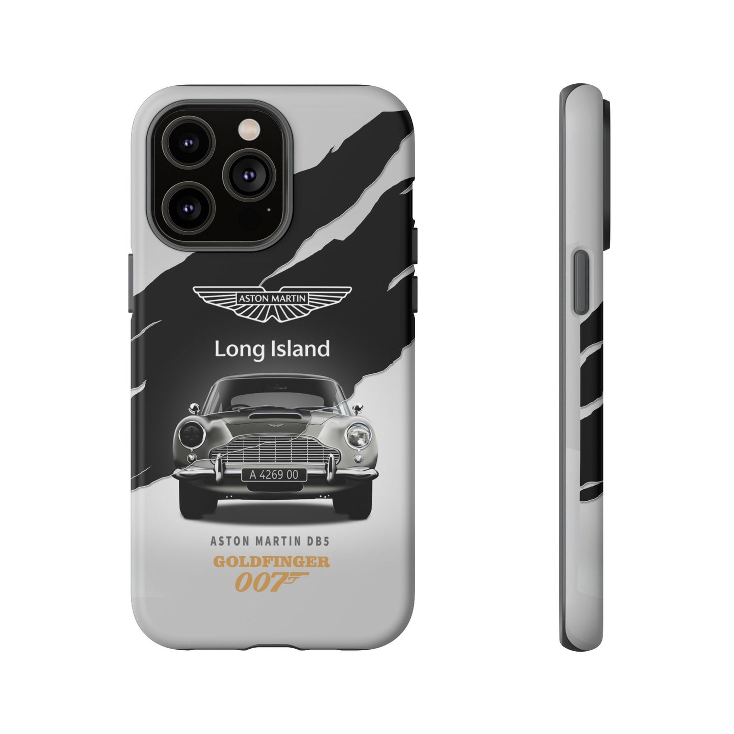 Aston Martin Long Island Phone Case Aston Martin DB5 Goldfinger 007 inspired Phone case (iPhone 8-17)