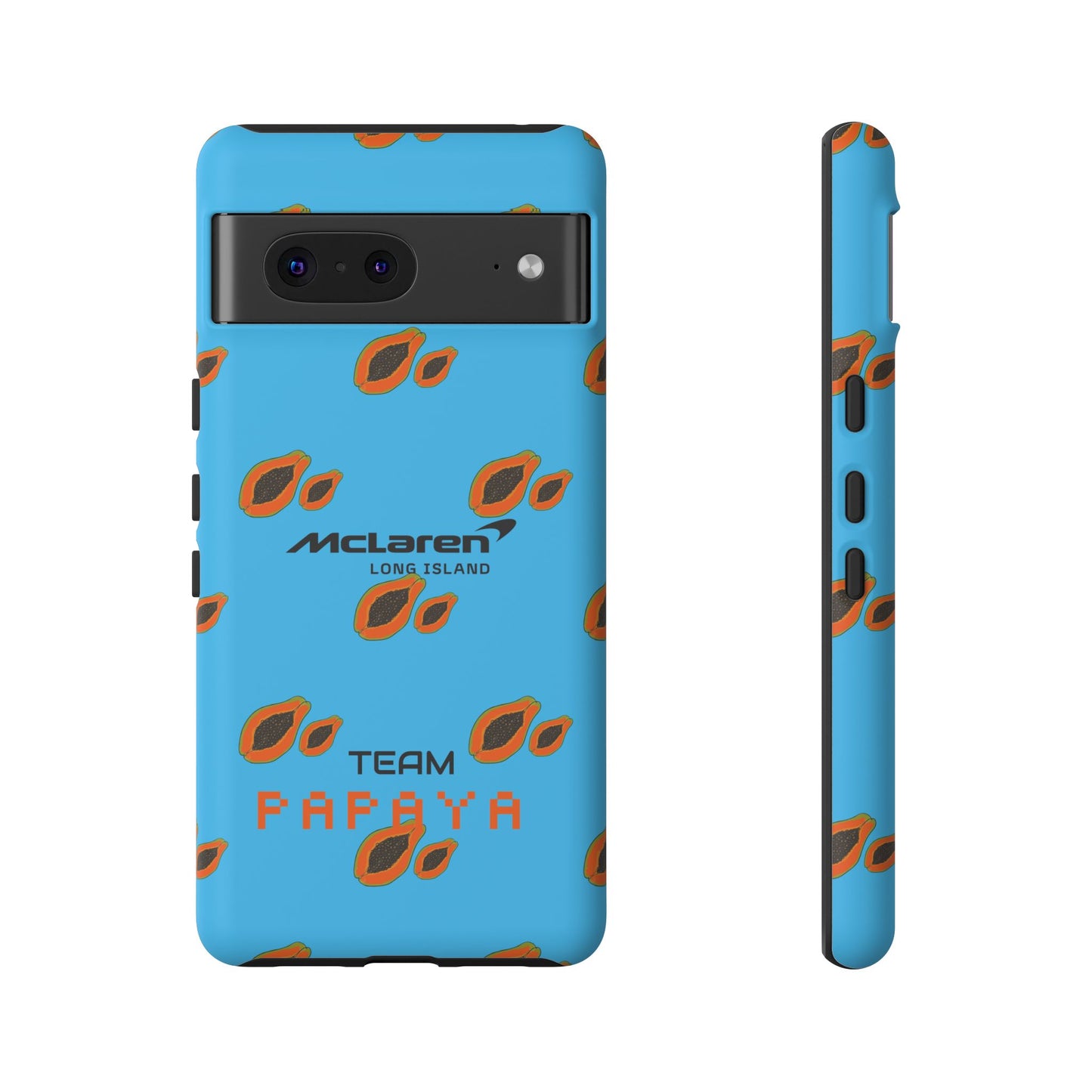 McLaren Long Island Team Papaya Impact-Resistant Phone Case - Sleek & Stylish