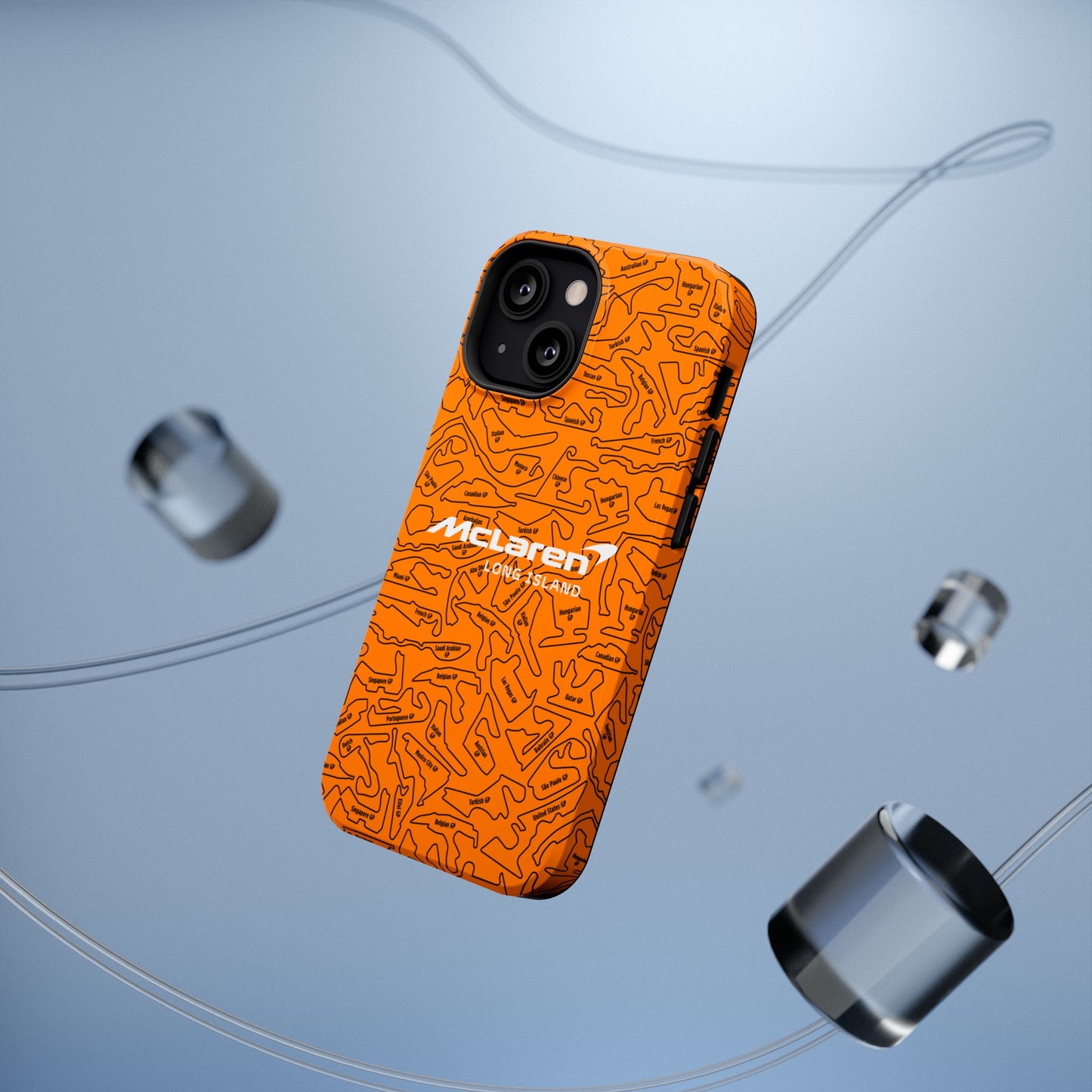 McLaren Long Island F1 race Track Inspired Impact-Resistant Phone Case