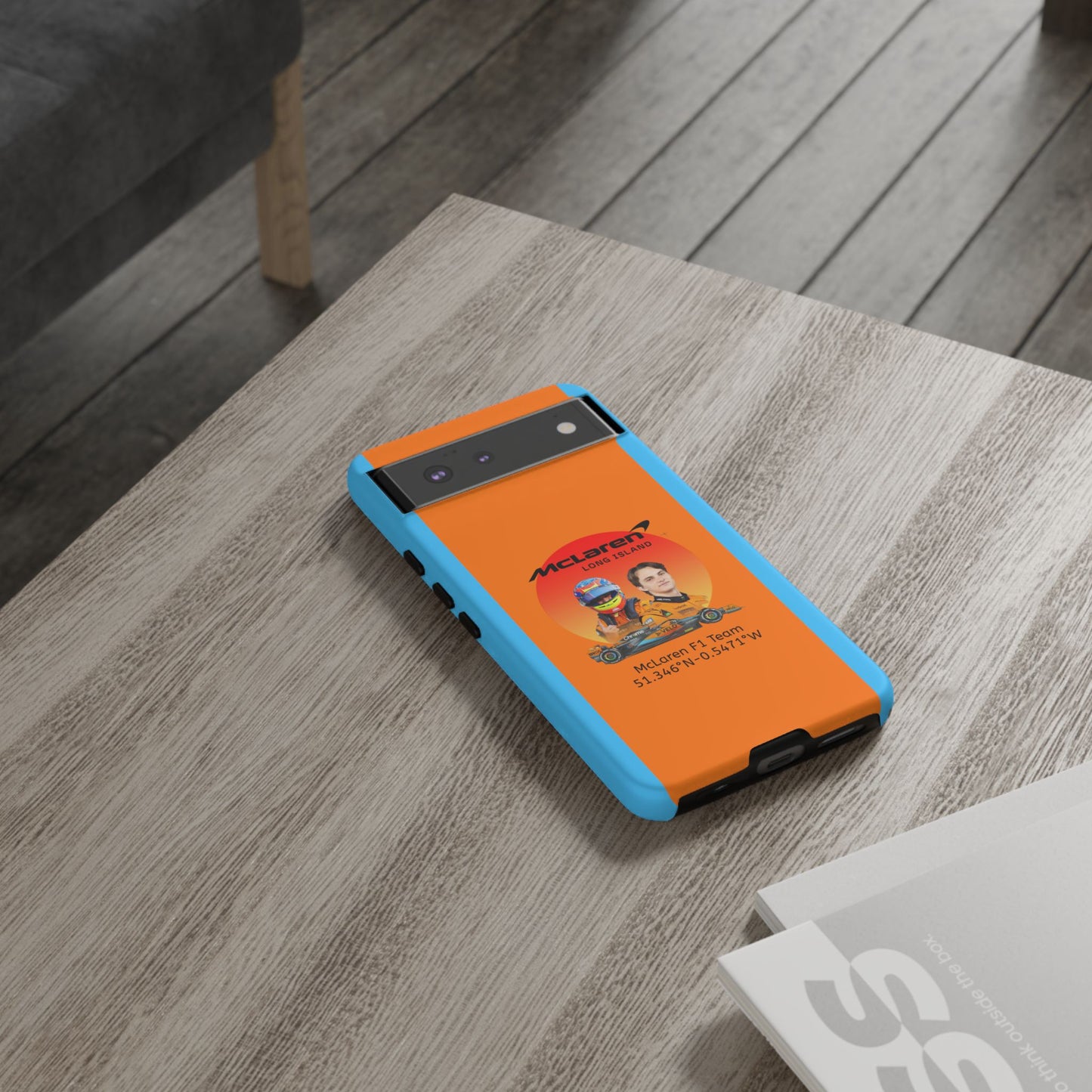 McLaren Long Island McLaren F1 inspired Oscar Piastri Impact-Resistant Phone Case - Sleek & Stylish