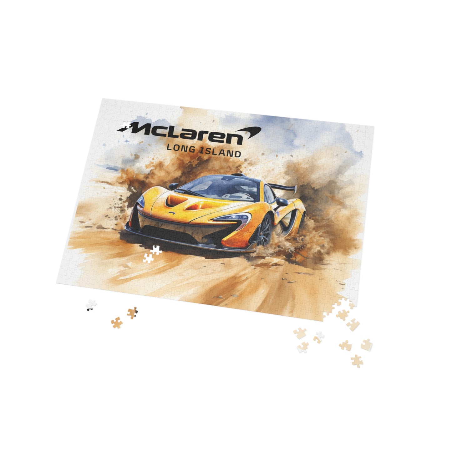 McLaren Long Island P1 Inspired Puzzle - 96, 252, 500, 1000-Piece Options