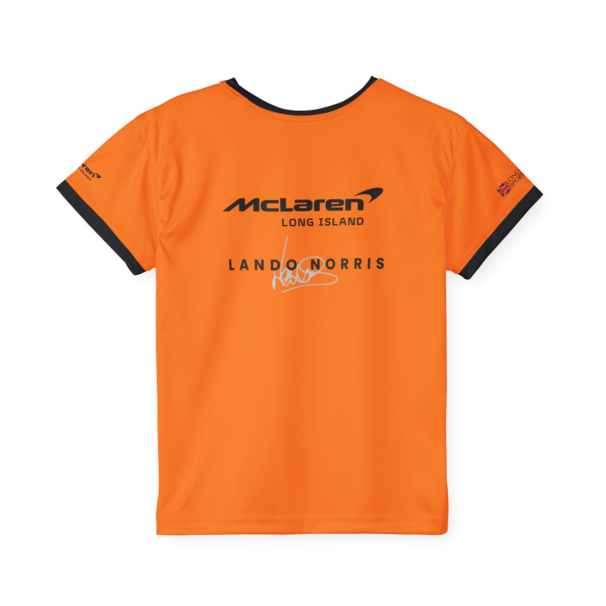 Kids Sports Jersey - Lando Norris Formula 1 inspired Design for Young Speed Enthusiasts