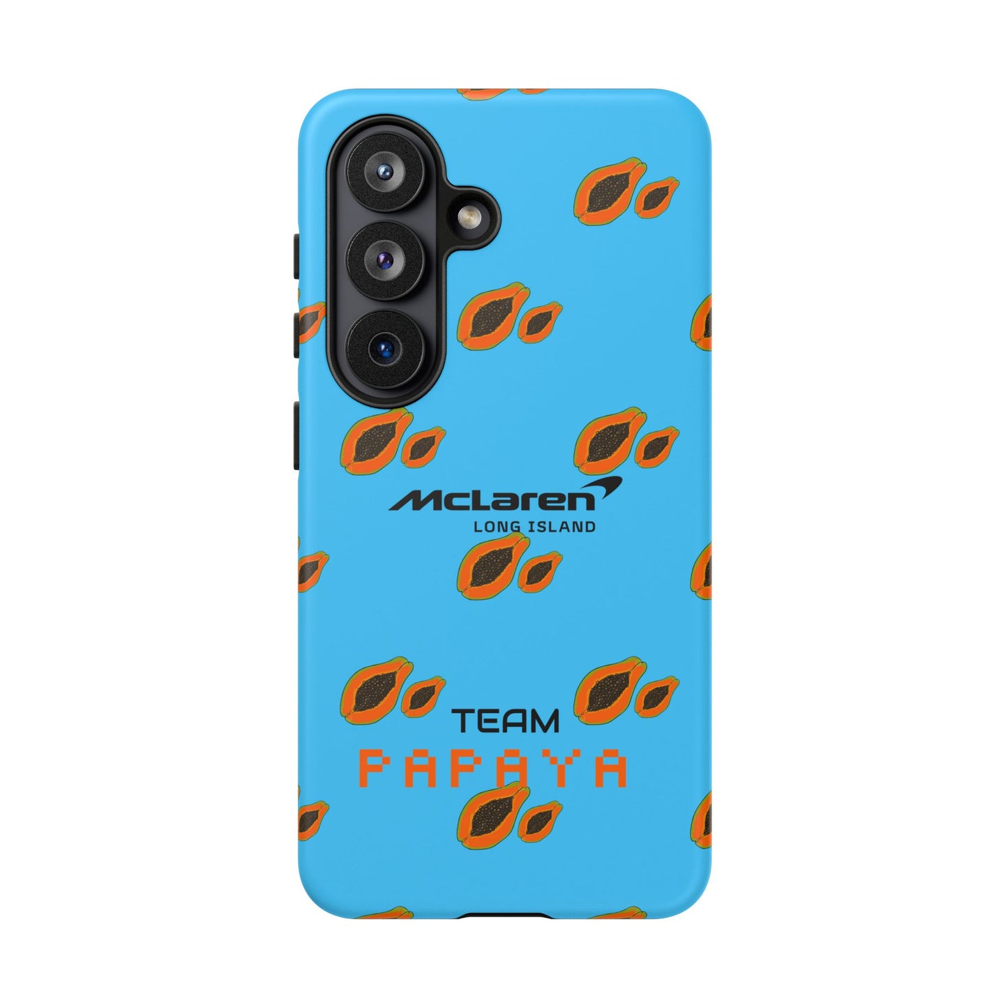 McLaren Long Island Team Papaya Impact-Resistant Phone Case - Sleek & Stylish
