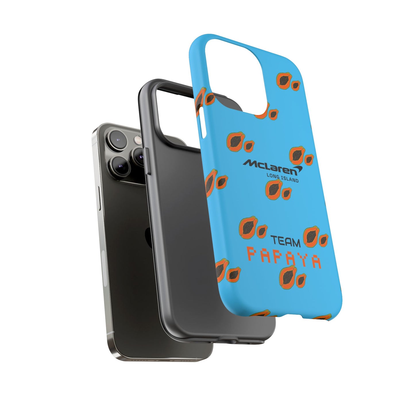 McLaren Long Island Team Papaya Impact-Resistant Phone Case - Sleek & Stylish