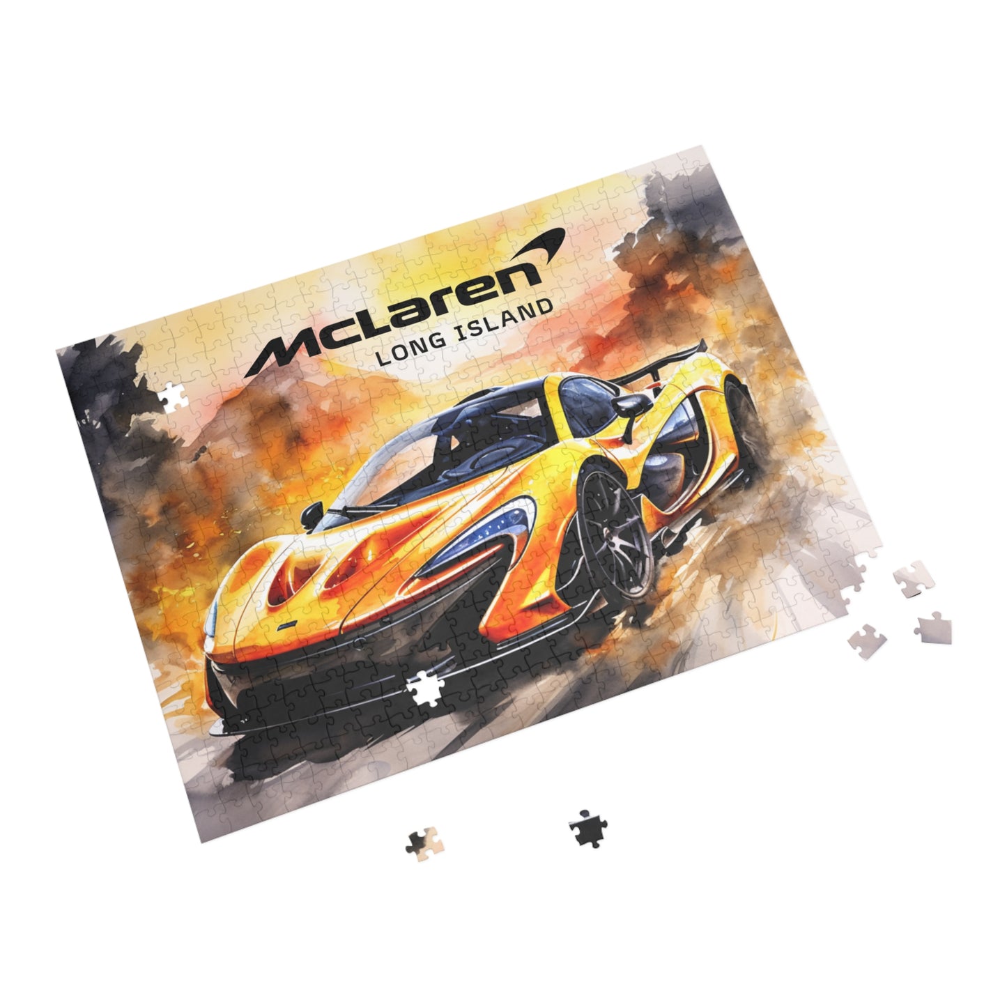 McLaren Long Island P1 Inspired Puzzle - 96, 252, 500, 1000-Piece Options