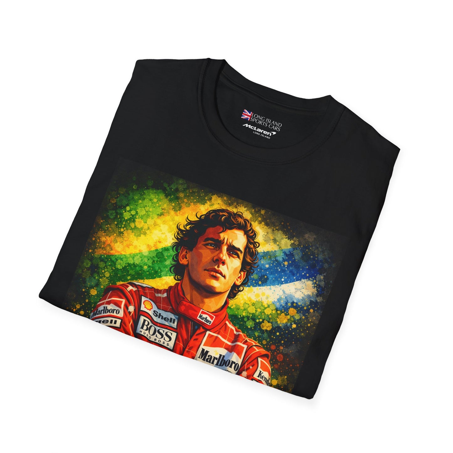 McLaren Long Island "Always Senna" Ayrton Senna Inspired Unisex T-Shirt