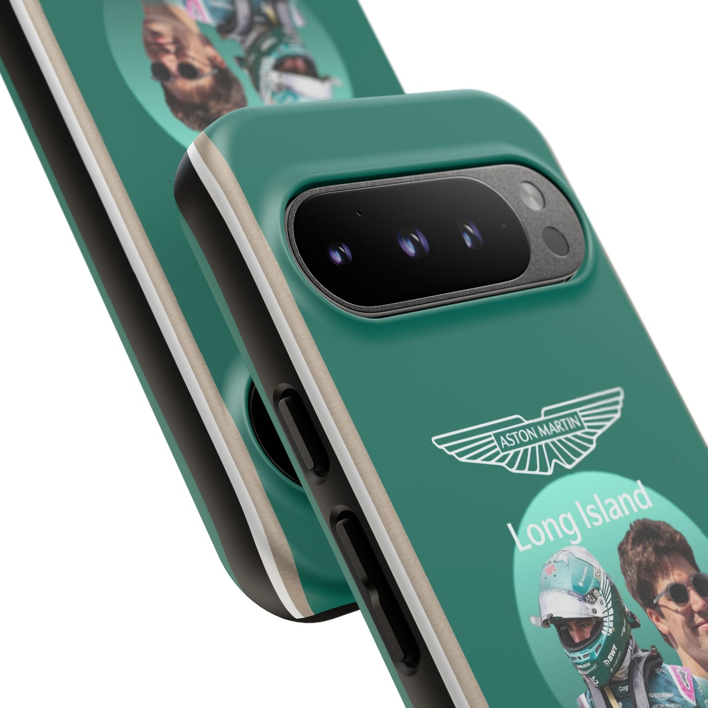 Aston Martin Long Island F1 inspired Lance Stroll Impact-Resistant Phone Case - Sleek & Stylish