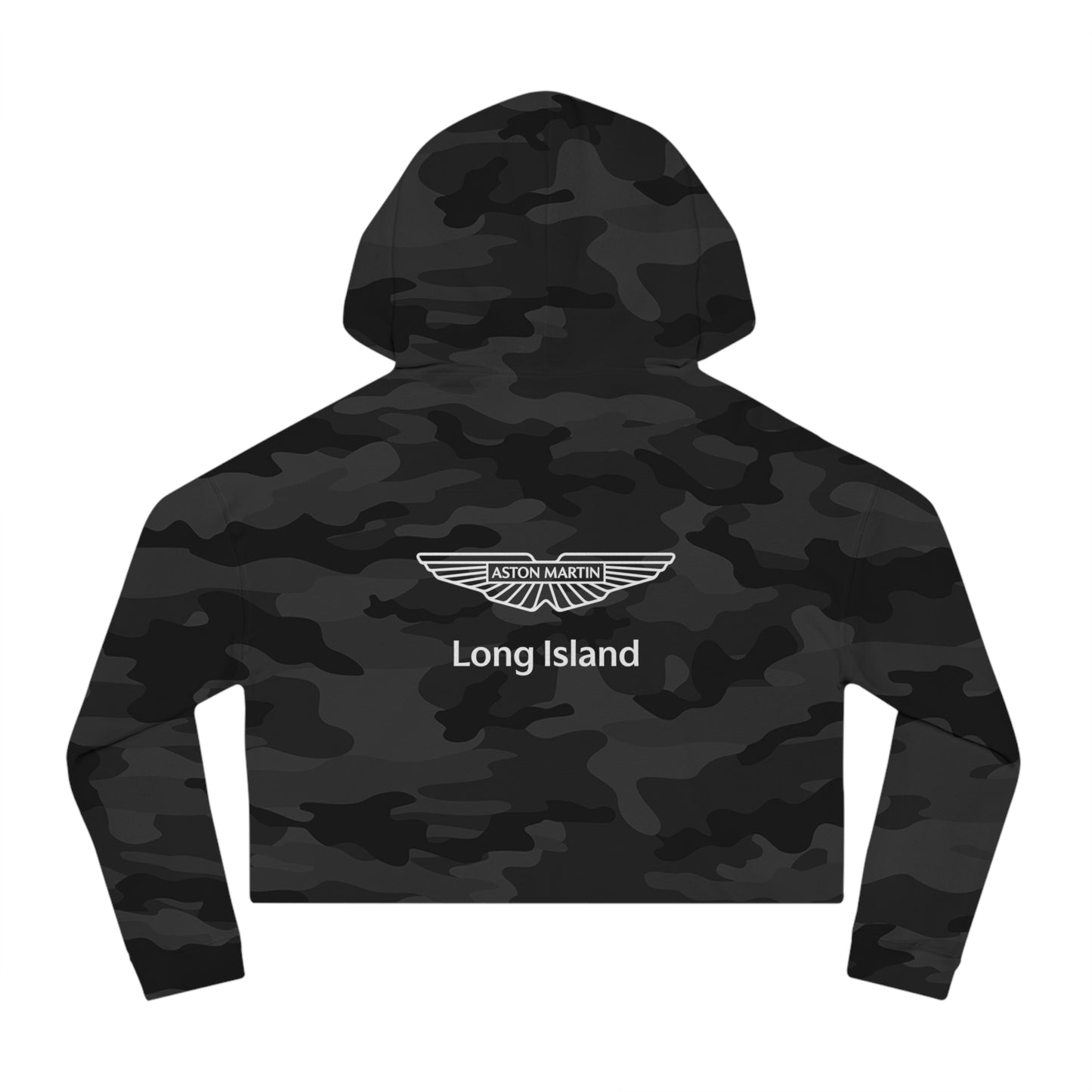 Aston Martin Long Island Women’s Cropped Hooded Sweatshirt
