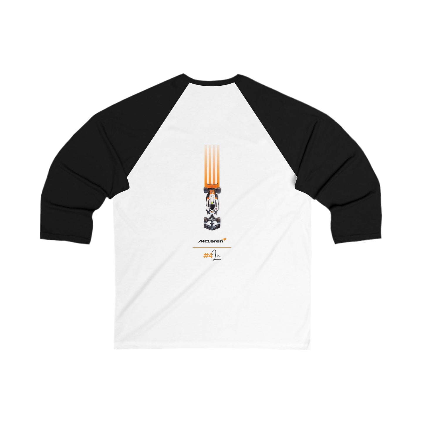 McLaren Long island / Lando Norris  F1 Team Inspired Stylish Unisex Baseball Tee, Casual Retro Top