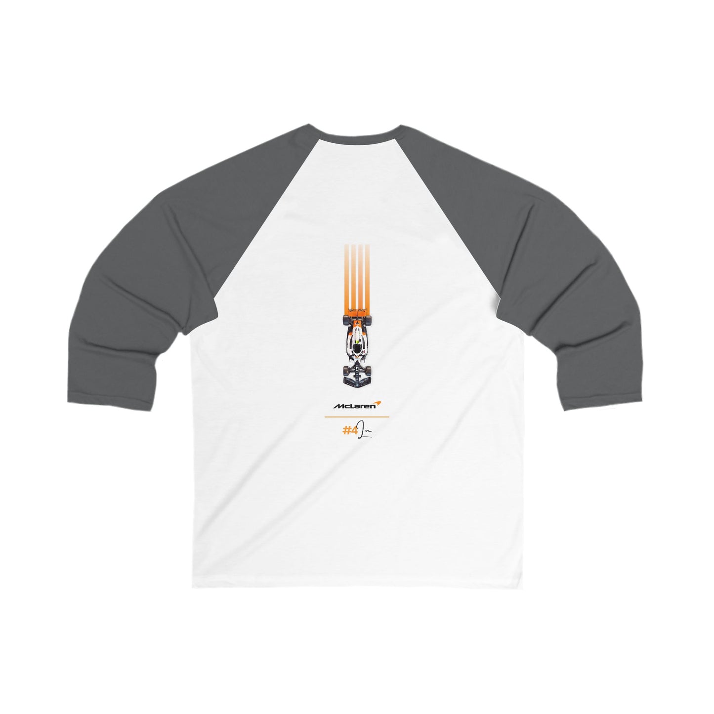 McLaren Long island / Lando Norris  F1 Team Inspired Stylish Unisex Baseball Tee, Casual Retro Top