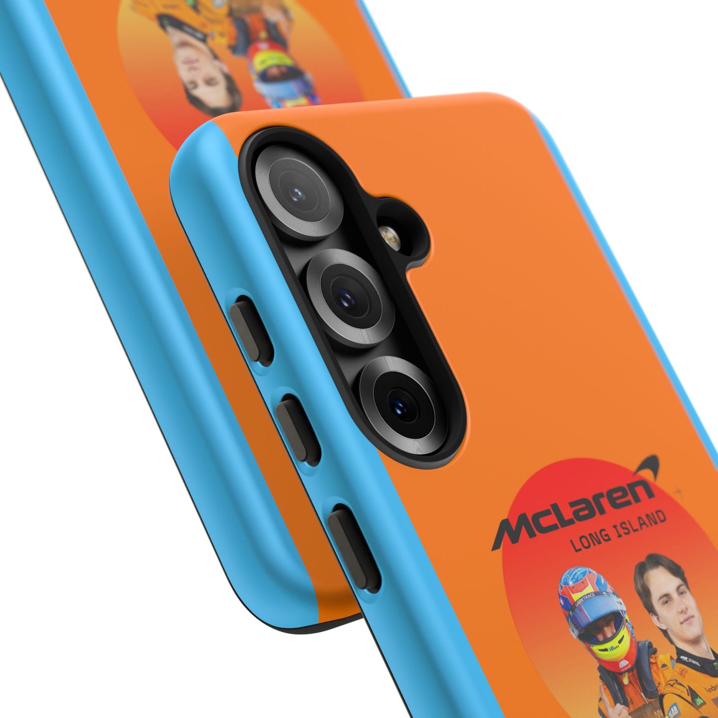 McLaren Long Island McLaren F1 inspired Oscar Piastri Impact-Resistant Phone Case - Sleek & Stylish