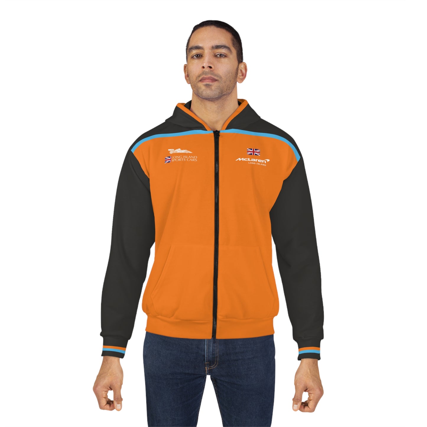 McLaren Long Island Unisex Zip Hoodie