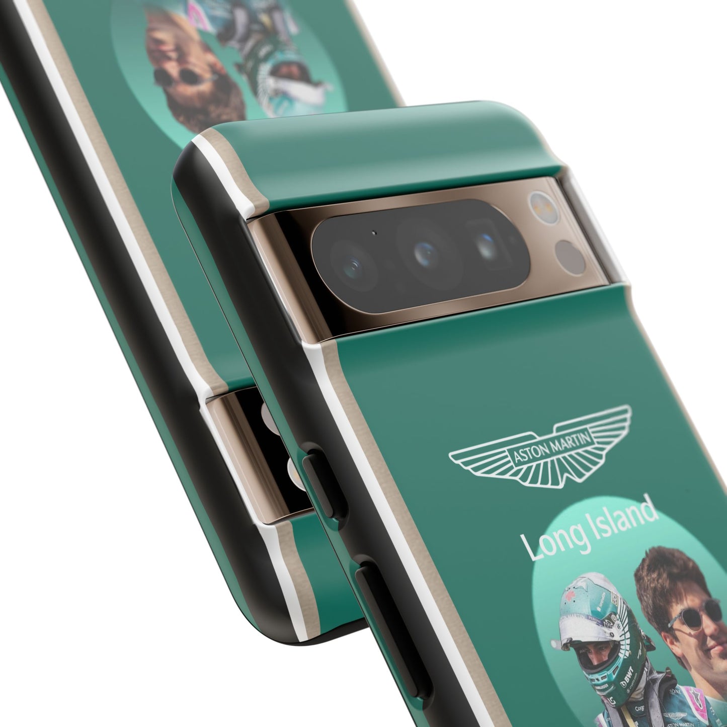 Aston Martin Long Island F1 inspired Lance Stroll Impact-Resistant Phone Case - Sleek & Stylish