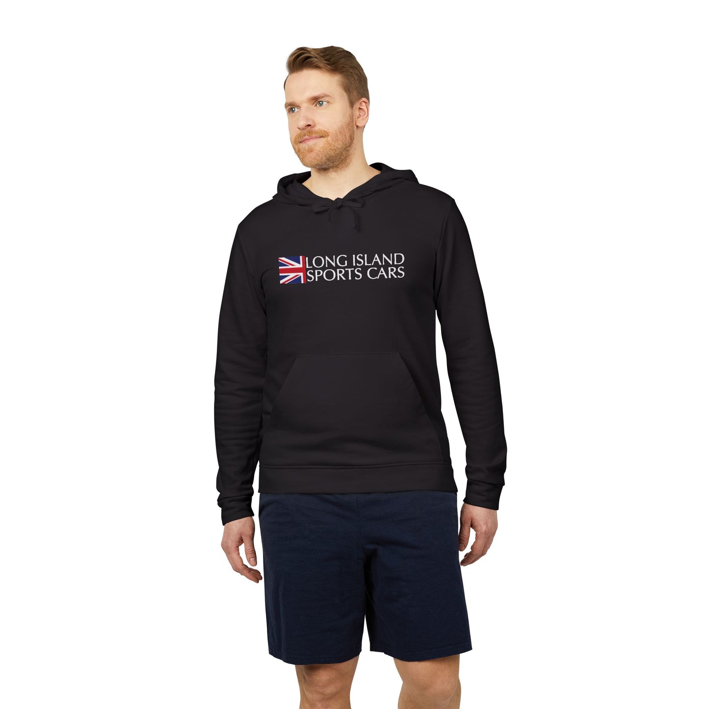 Adidas Long Island Sports Cars|McLaren Long Island Fleece Hoodie for Car Enthusiasts