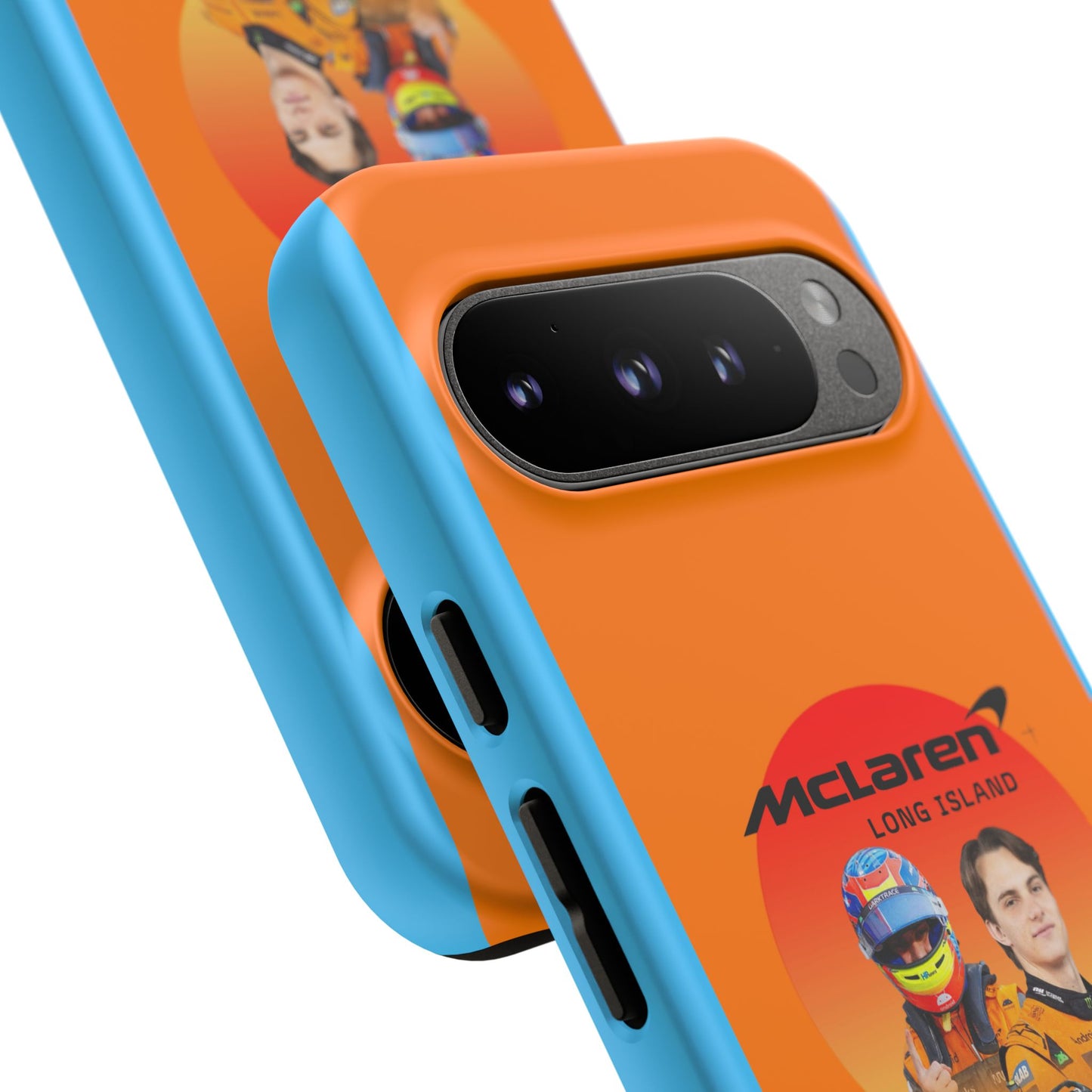 McLaren Long Island McLaren F1 inspired Oscar Piastri Impact-Resistant Phone Case - Sleek & Stylish