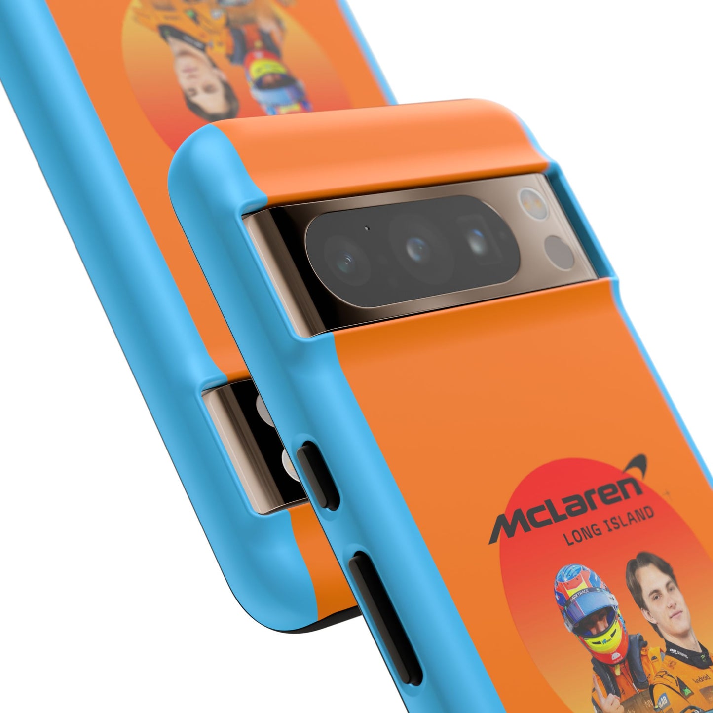 McLaren Long Island McLaren F1 inspired Oscar Piastri Impact-Resistant Phone Case - Sleek & Stylish